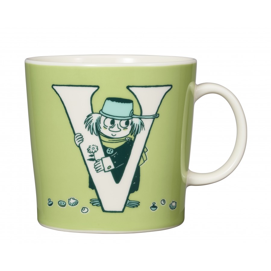 Кружка Moomin Алфавит, буква V, 400 мл.