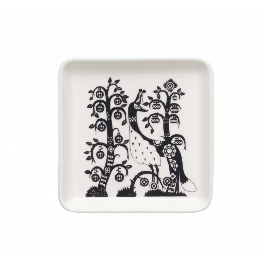 Taika Тарелка 12х12 см, black