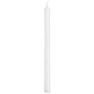 Свеча длинная white