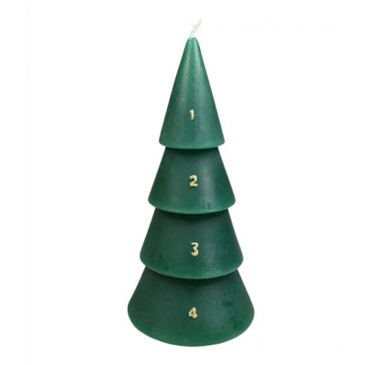 Свеча Tree green 15,5 см