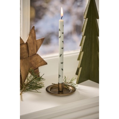 Свеча spruce twigs stearin Nordic