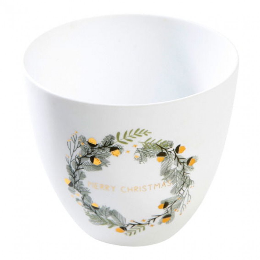 Подсвечник tealight white 8х9 см