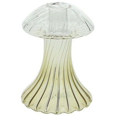 Подсвечник Gl Design Mushroom Yellow 13 см