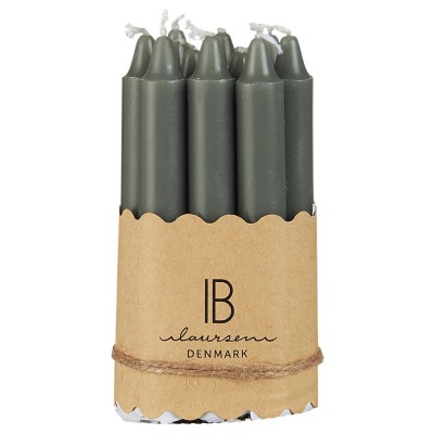 Набор свечей dark grey 1,3 см, 10 шт