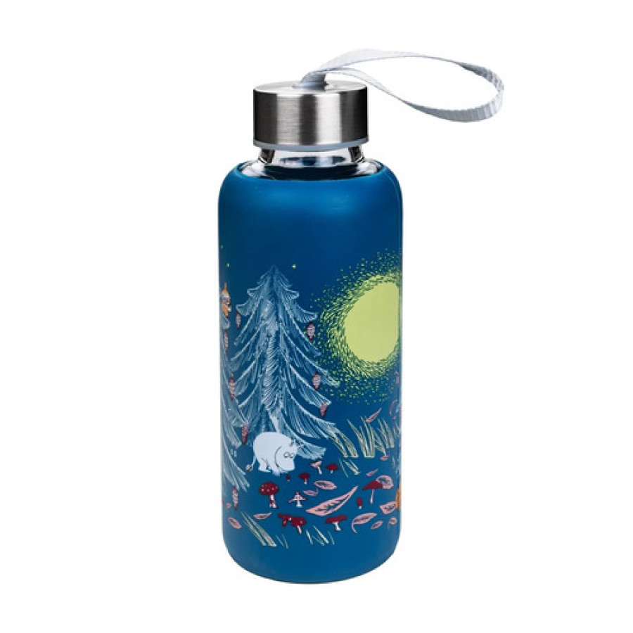 Бутылка Moomin Первобытный лес blue