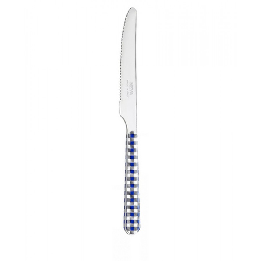 Нож Checked Blue