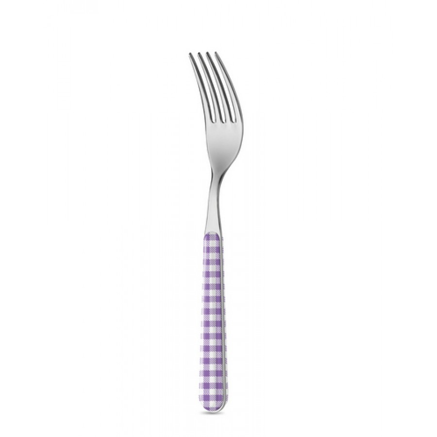Вилка Checked Lilac