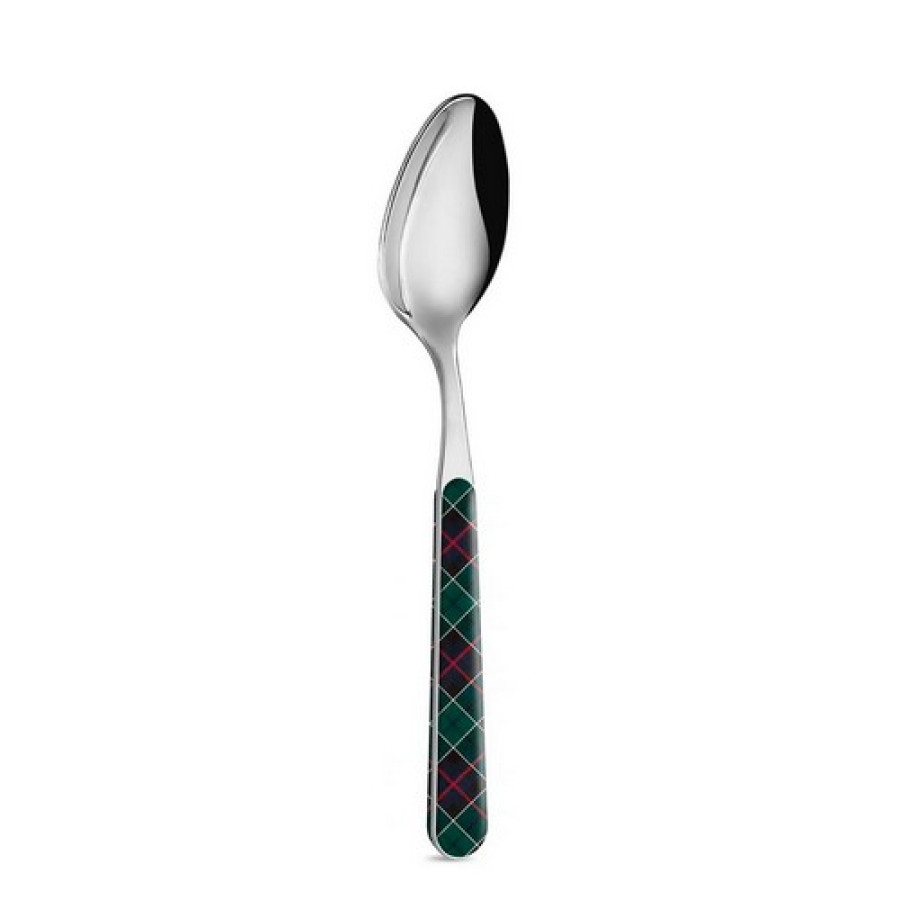 Чайная ложка Tartan Green