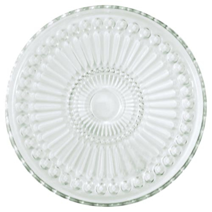 Стеклянная тарелка Alice clear 18,5 см