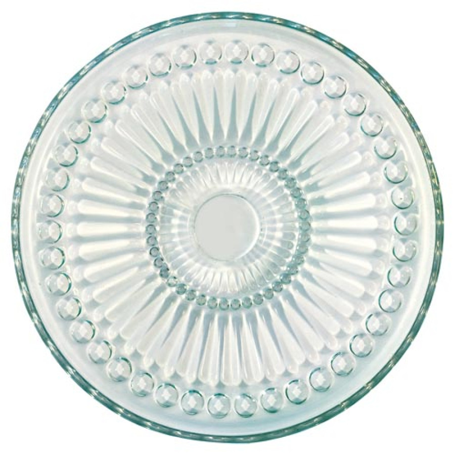 Стеклянная тарелка Alice cool mint 18,5 см