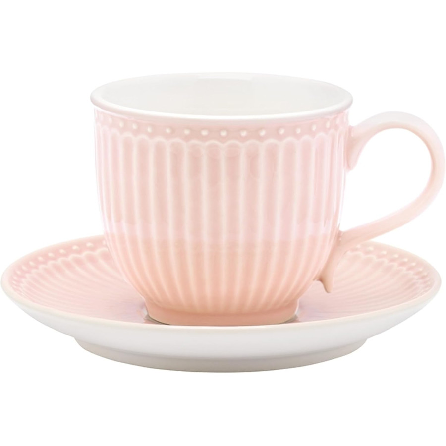 Чайная пара Alice pale pink