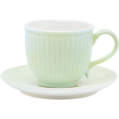 Чайная пара Alice pale green
