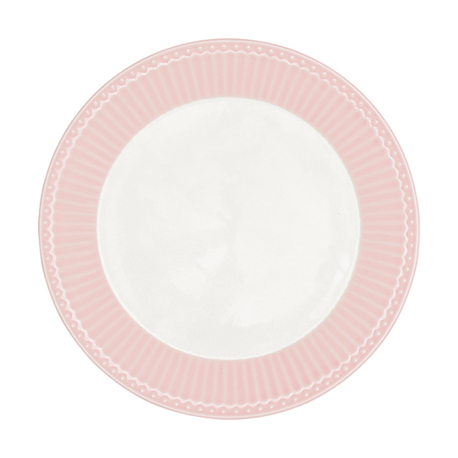 Тарелка Alice pale pink
