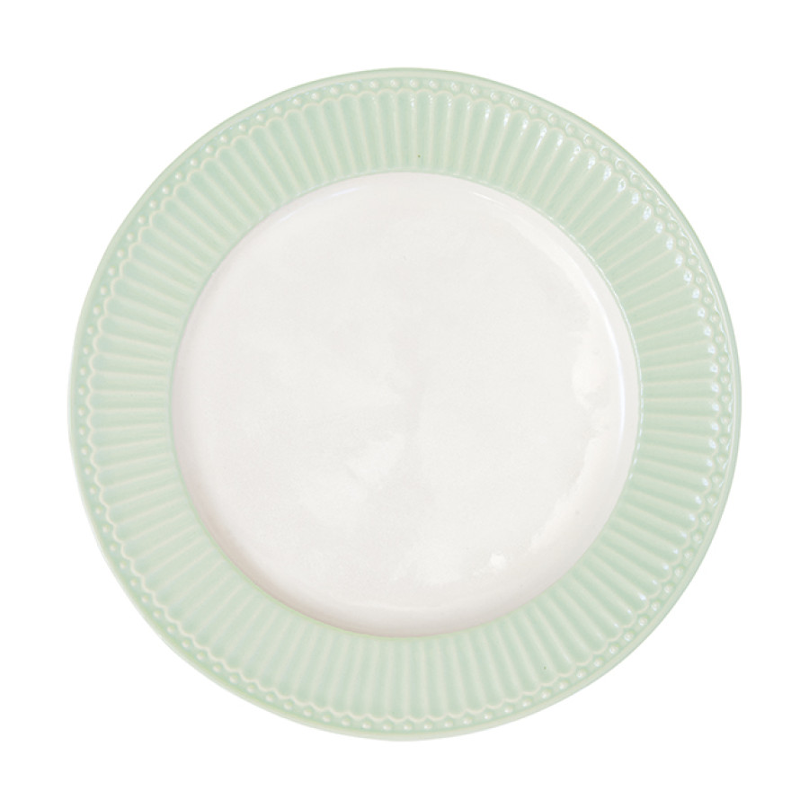 Тарелка Alice pale green