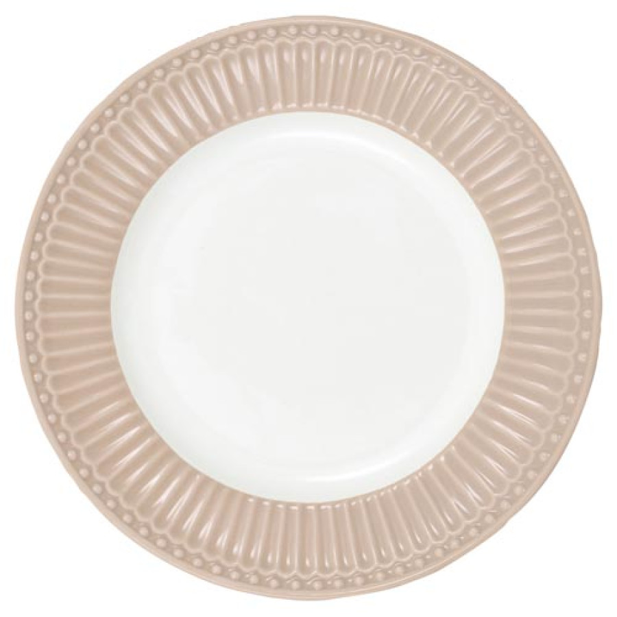 Десертная тарелка Alice creamy fudge 17,5 см