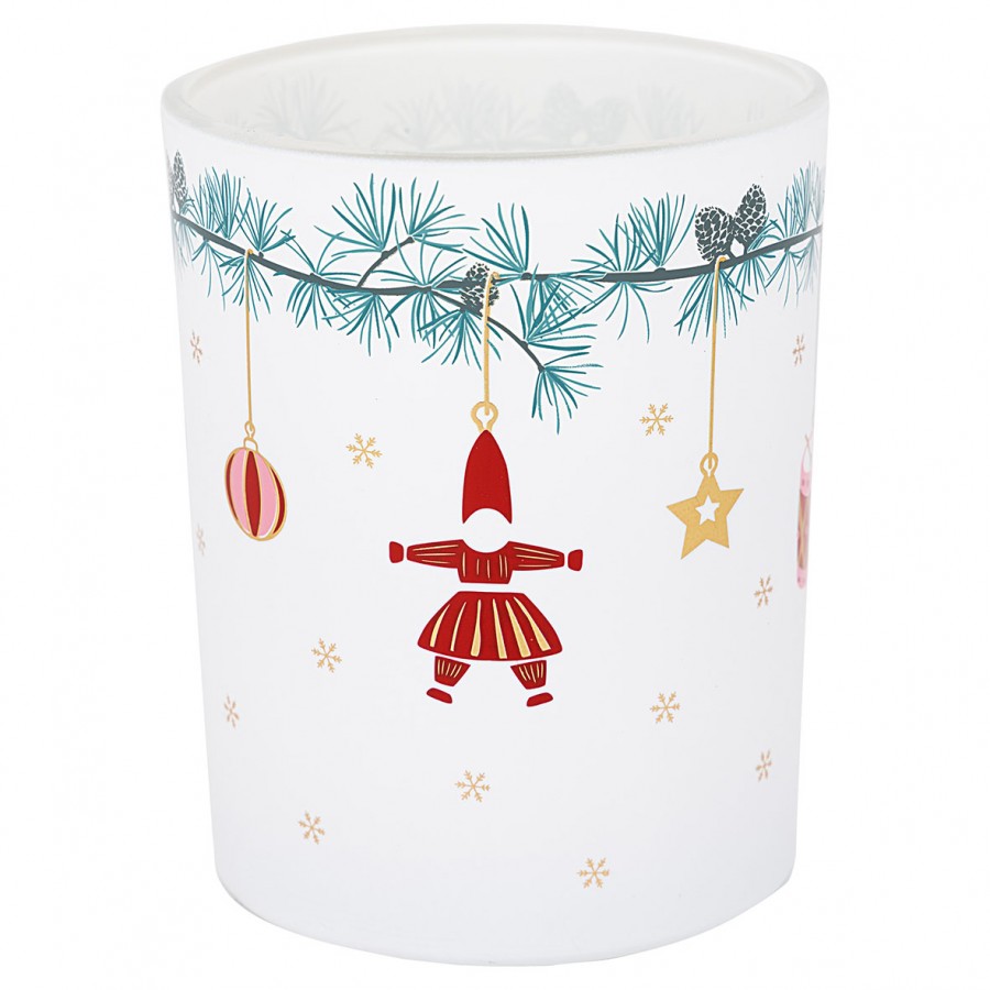 Подсвечник Juana white medium