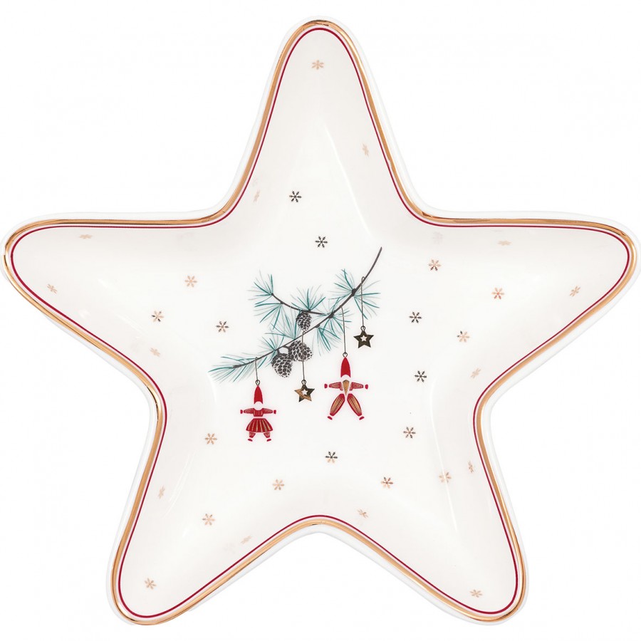 Блюдо сервировочное Star Juana white
