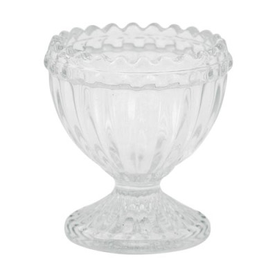 Подставка для яйца стеклянная Alice clear