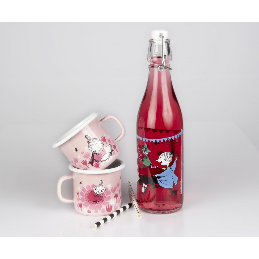Moomin Кружка эмалированная Девушка в саду, 250 мл (ТОВАР ИЗ АУТЛЕТА)