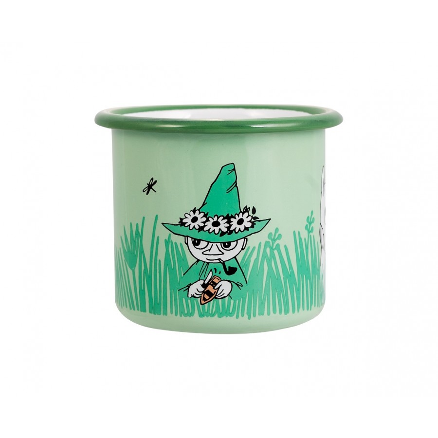Moomin Кружка эмалированная Мальчики в саду, 250 мл (ТОВАР ИЗ АУТЛЕТА)