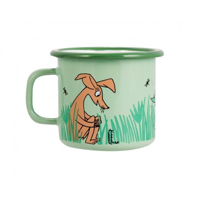 Moomin Кружка эмалированная Мальчики в саду, 250 мл (ТОВАР ИЗ АУТЛЕТА)