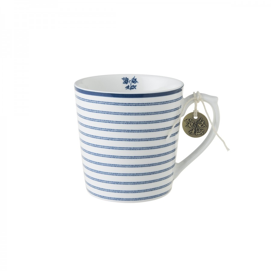 Кружка  LAURA ASHLEY Candy Stripe, 350 мл